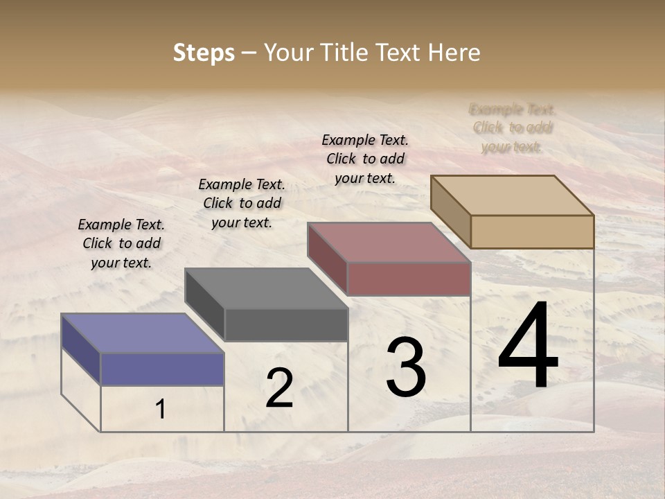 Scenic Layers Hill PowerPoint Template