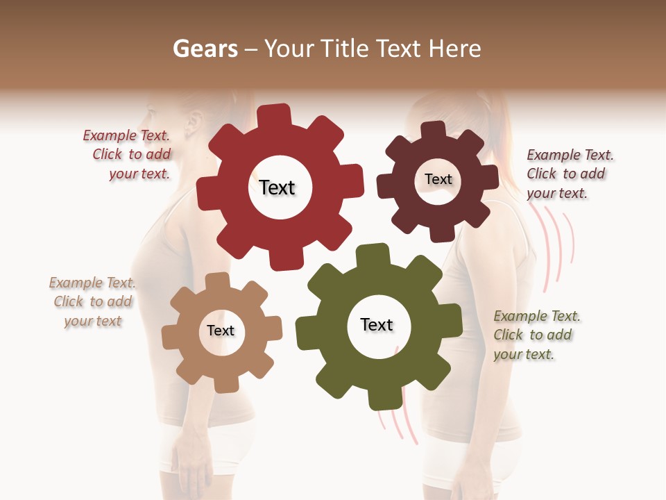 Spine Athlete Person PowerPoint Template