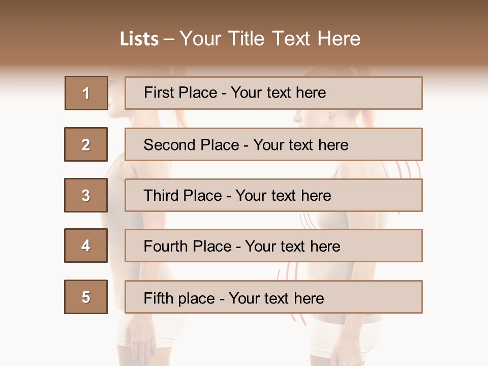 Spine Athlete Person PowerPoint Template