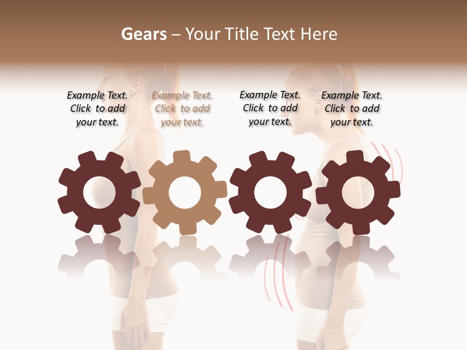 Spine Athlete Person PowerPoint Template