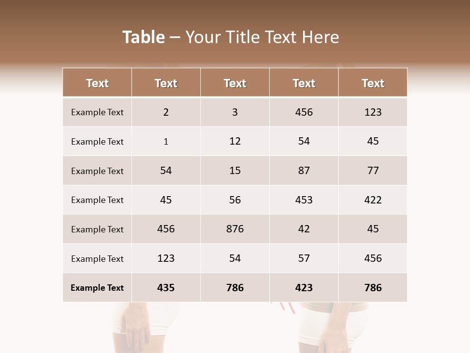 Spine Athlete Person PowerPoint Template