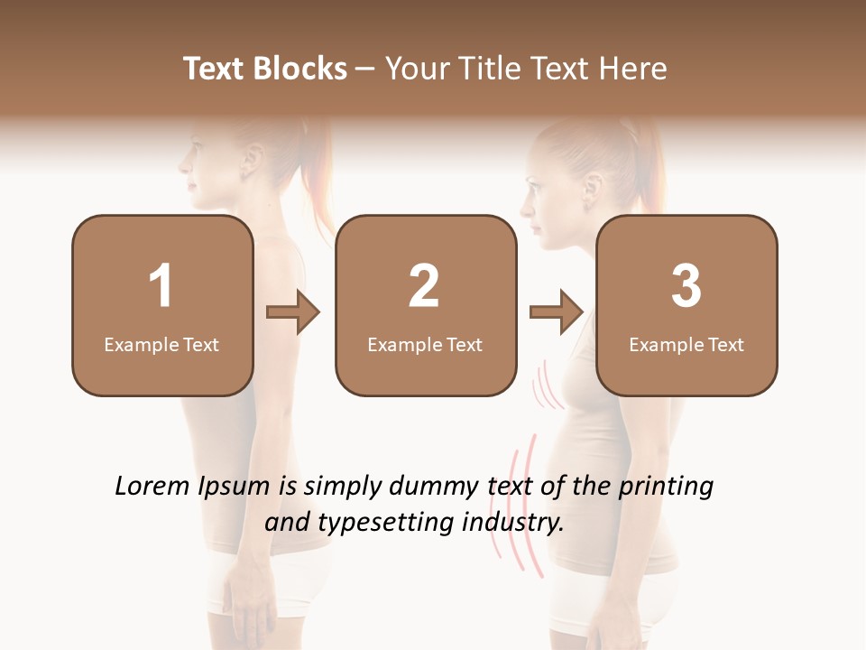 Spine Athlete Person PowerPoint Template