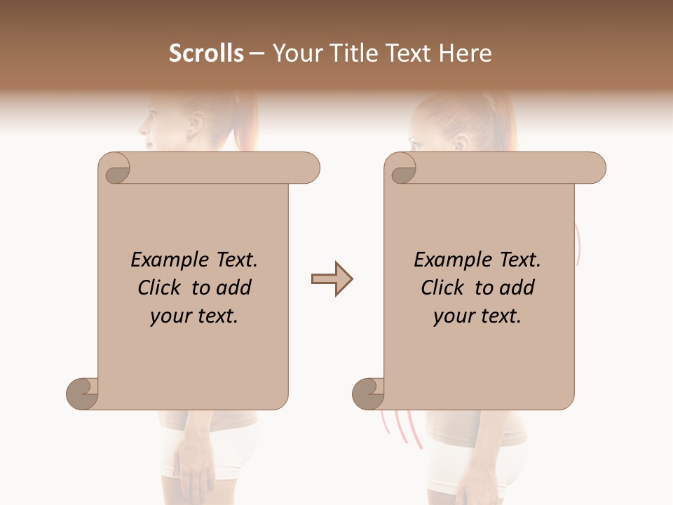 Spine Athlete Person PowerPoint Template