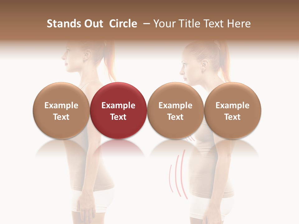 Spine Athlete Person PowerPoint Template