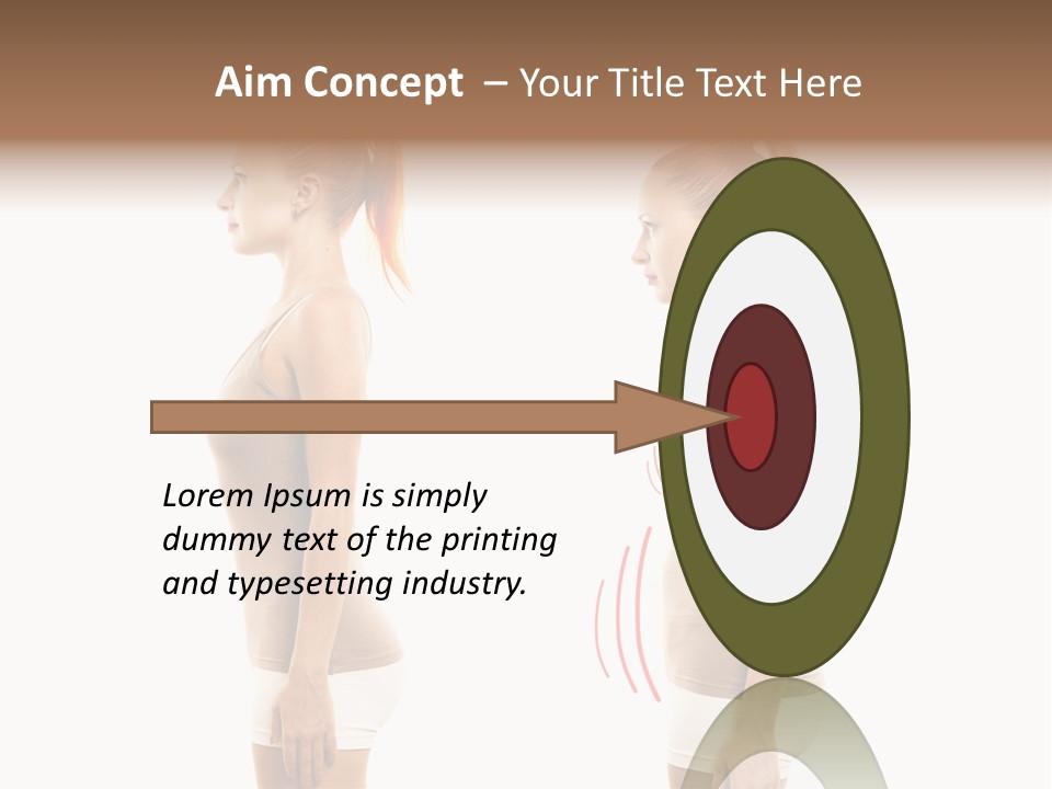 Spine Athlete Person PowerPoint Template