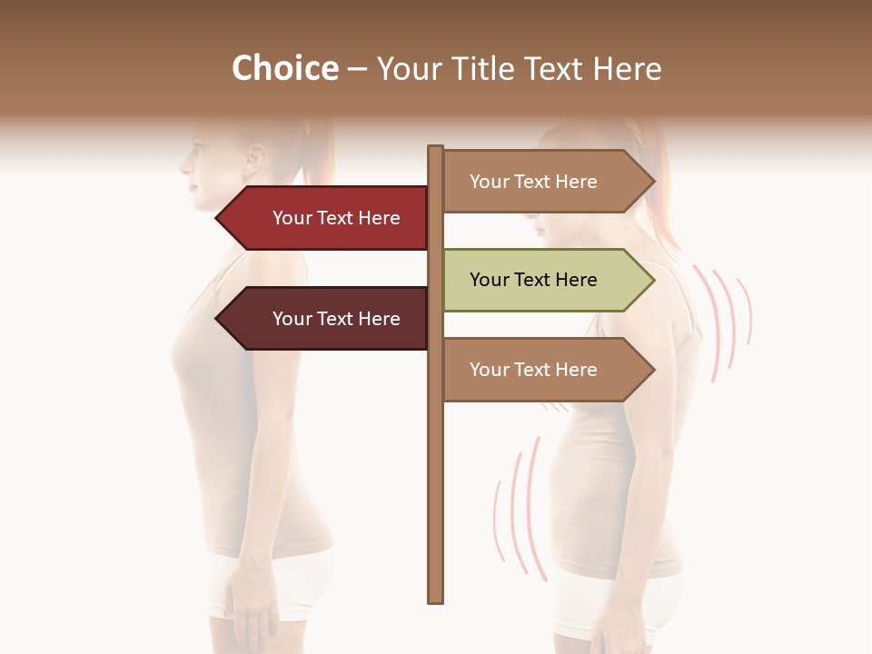 Spine Athlete Person PowerPoint Template