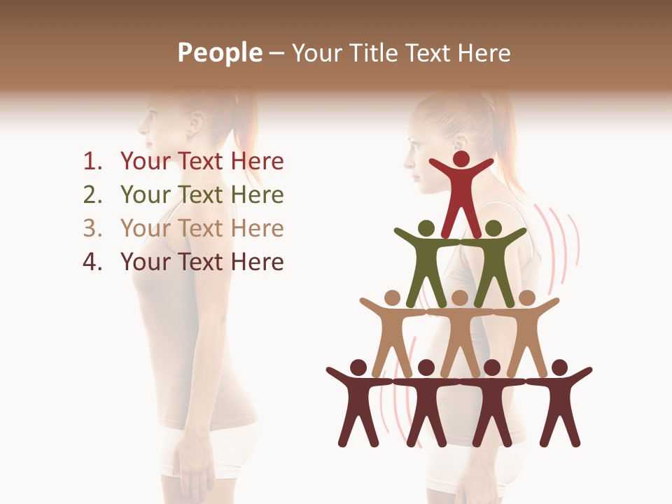 Spine Athlete Person PowerPoint Template