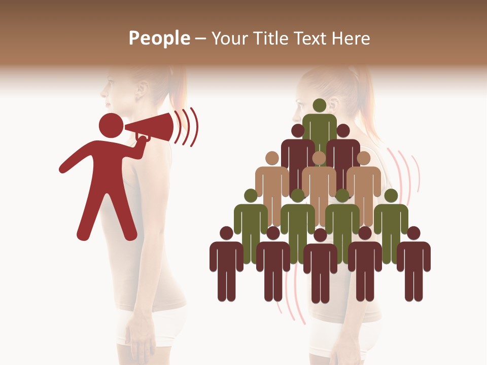 Spine Athlete Person PowerPoint Template