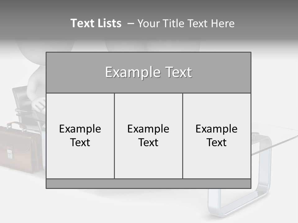 Three People Sitting At A Table With A Laptop PowerPoint Template