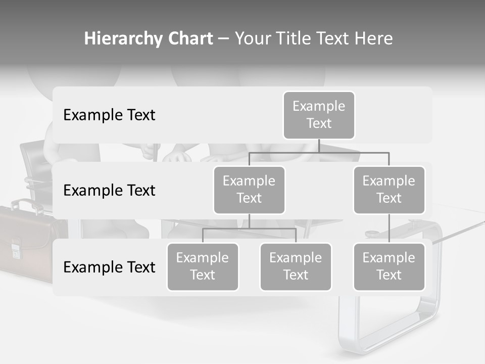 Three People Sitting At A Table With A Laptop PowerPoint Template