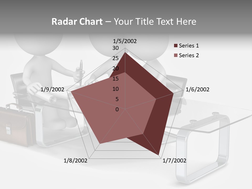 Three People Sitting At A Table With A Laptop PowerPoint Template