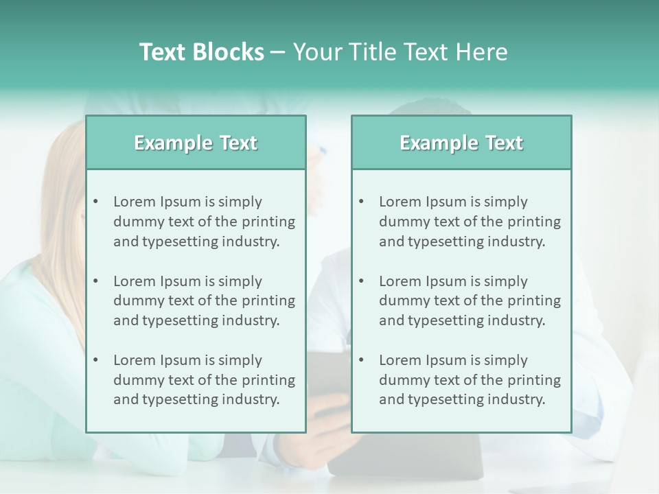 A Doctor And A Patient Discussing Something On A Clipboard PowerPoint Template
