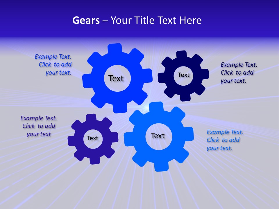 Floor Wall Lamp PowerPoint Template