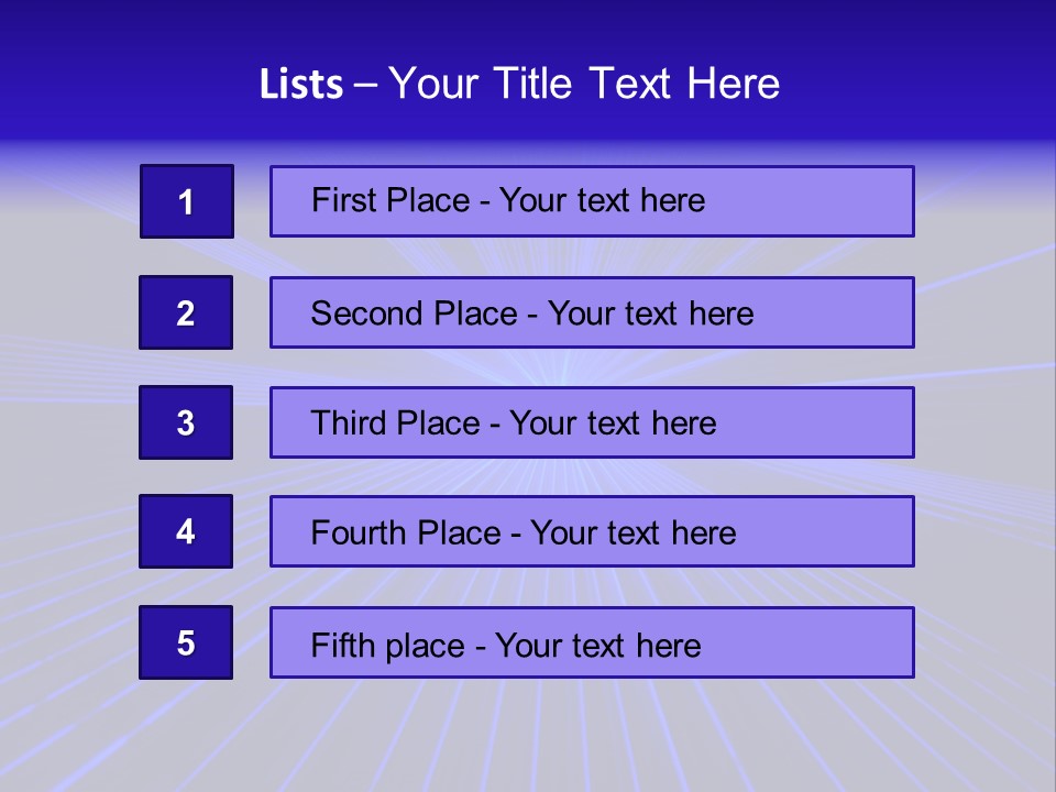 Floor Wall Lamp PowerPoint Template