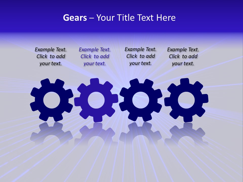 Floor Wall Lamp PowerPoint Template