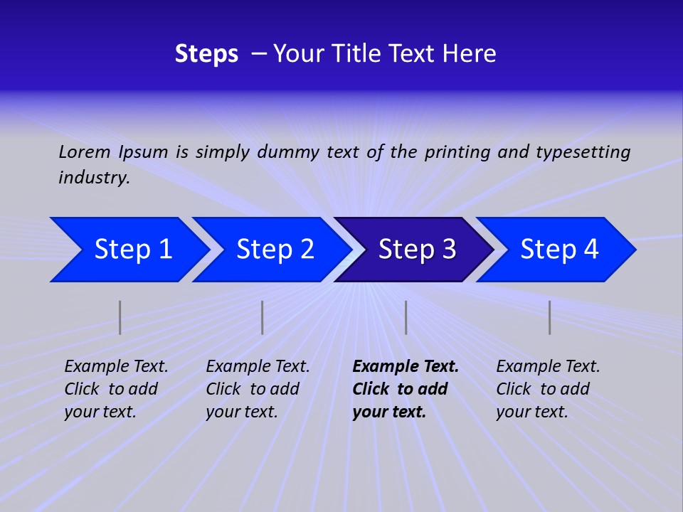Floor Wall Lamp PowerPoint Template
