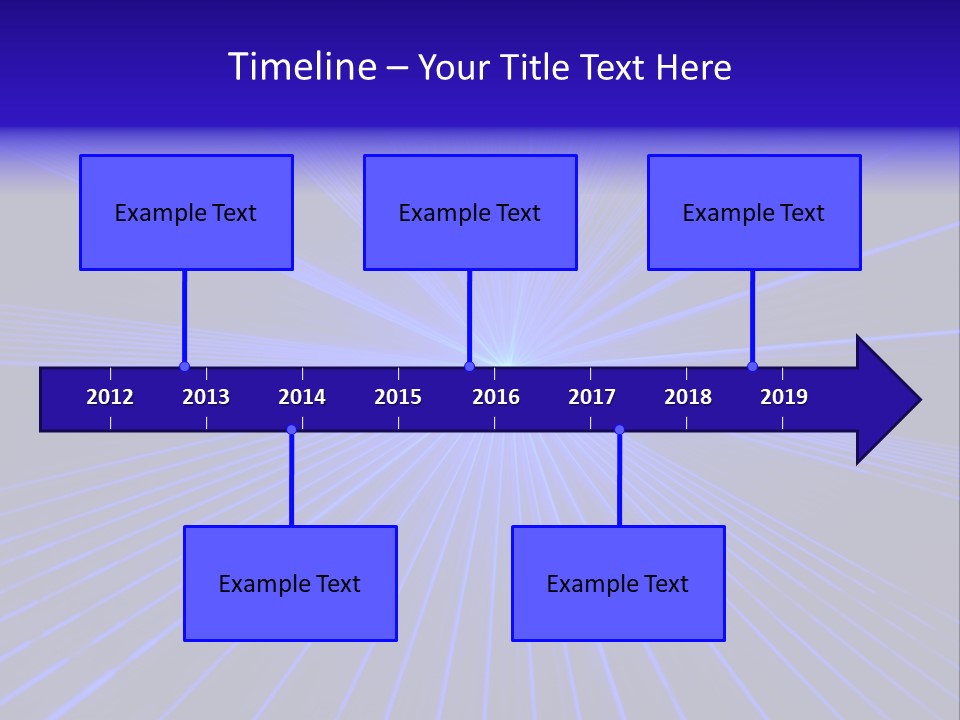 Floor Wall Lamp PowerPoint Template