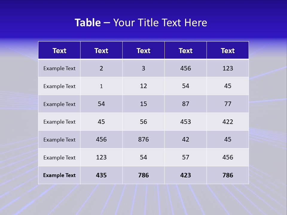 Floor Wall Lamp PowerPoint Template