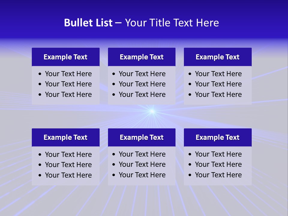 Floor Wall Lamp PowerPoint Template