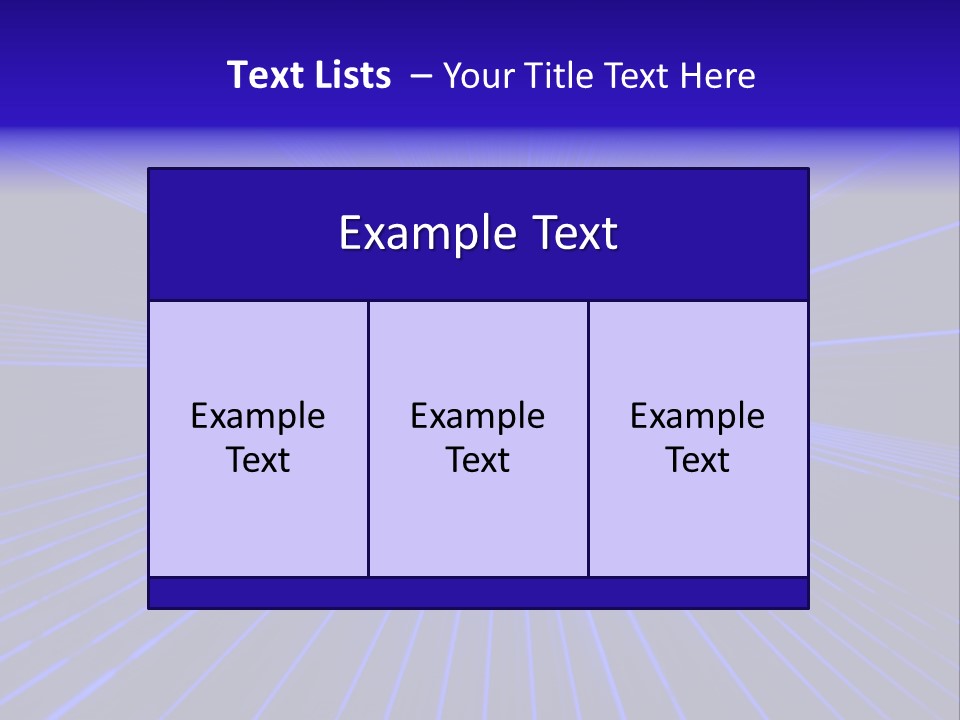 Floor Wall Lamp PowerPoint Template