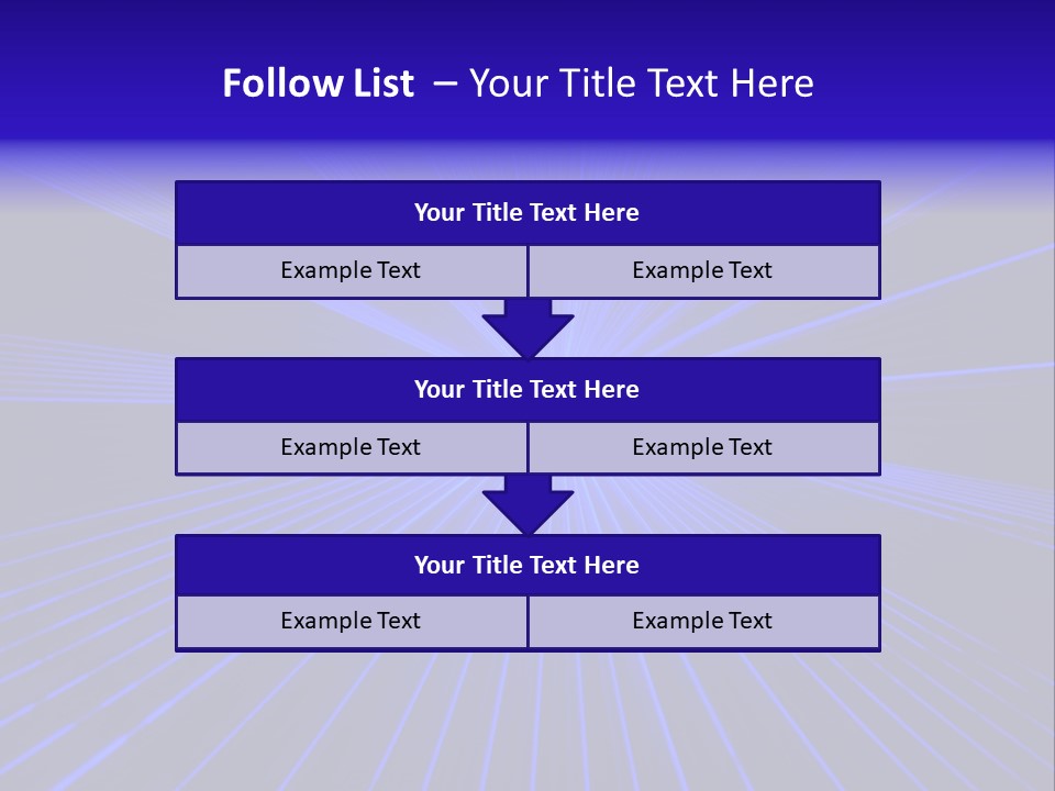 Floor Wall Lamp PowerPoint Template