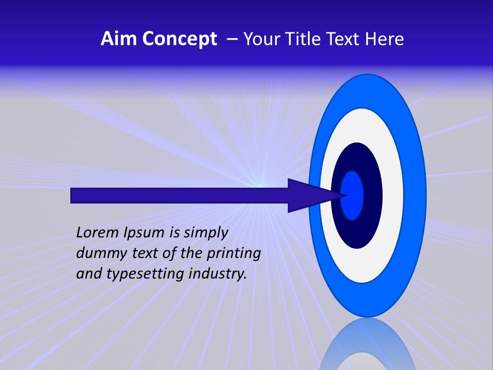 Floor Wall Lamp PowerPoint Template