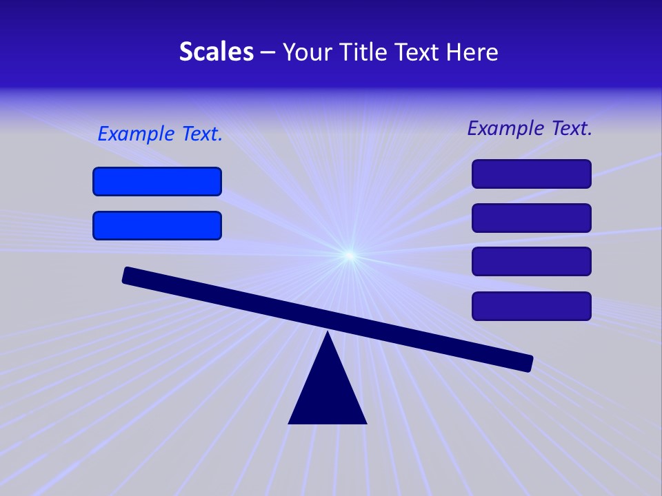Floor Wall Lamp PowerPoint Template