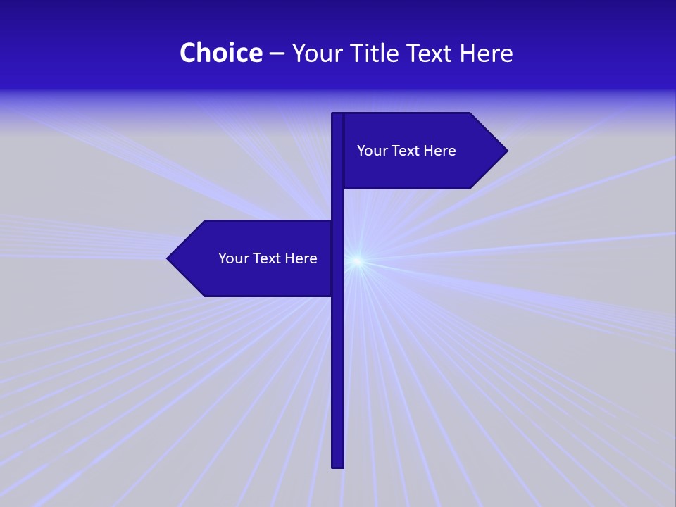 Floor Wall Lamp PowerPoint Template