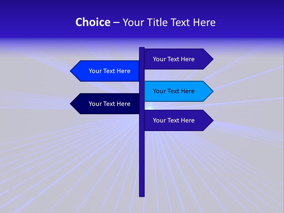 Floor Wall Lamp PowerPoint Template
