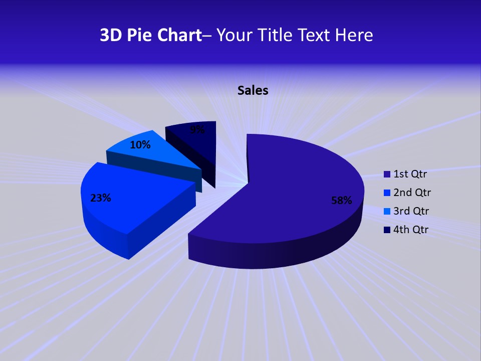 Floor Wall Lamp PowerPoint Template