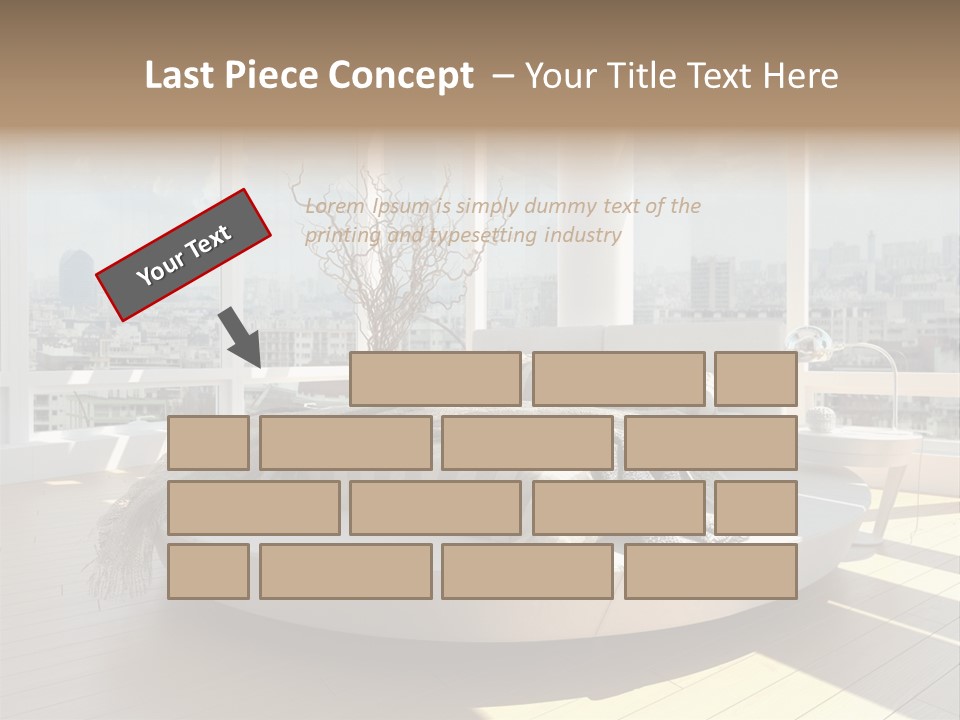 Adult Track Hand PowerPoint Template