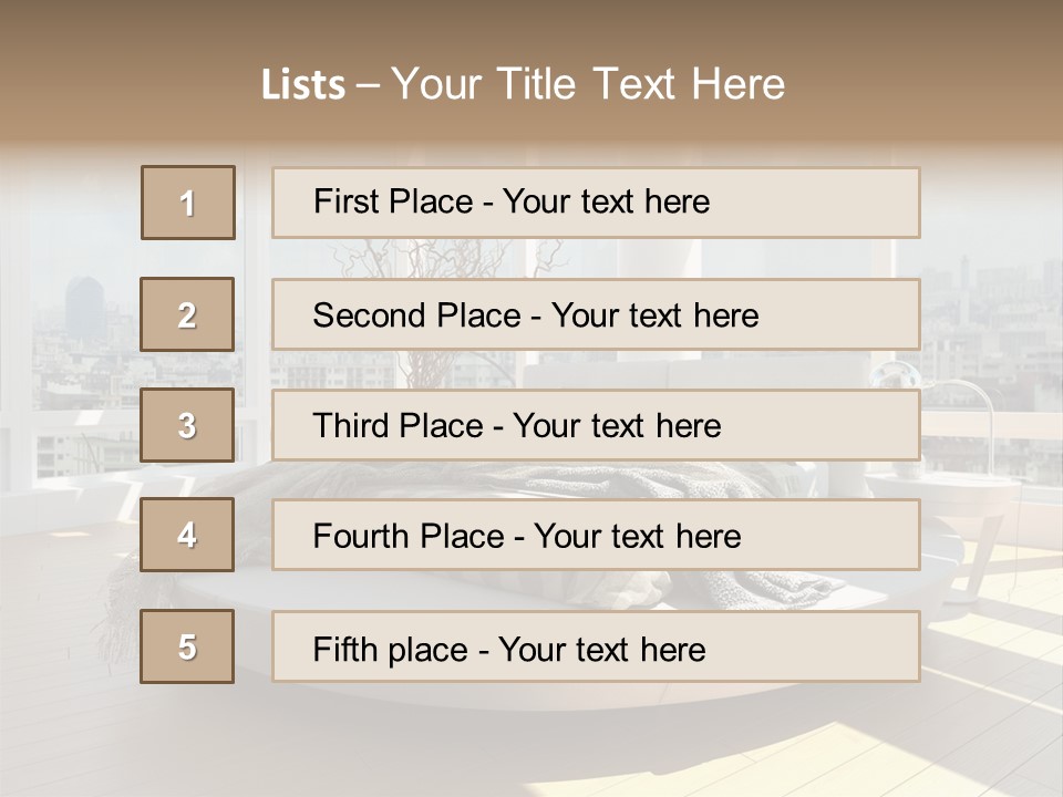 Adult Track Hand PowerPoint Template