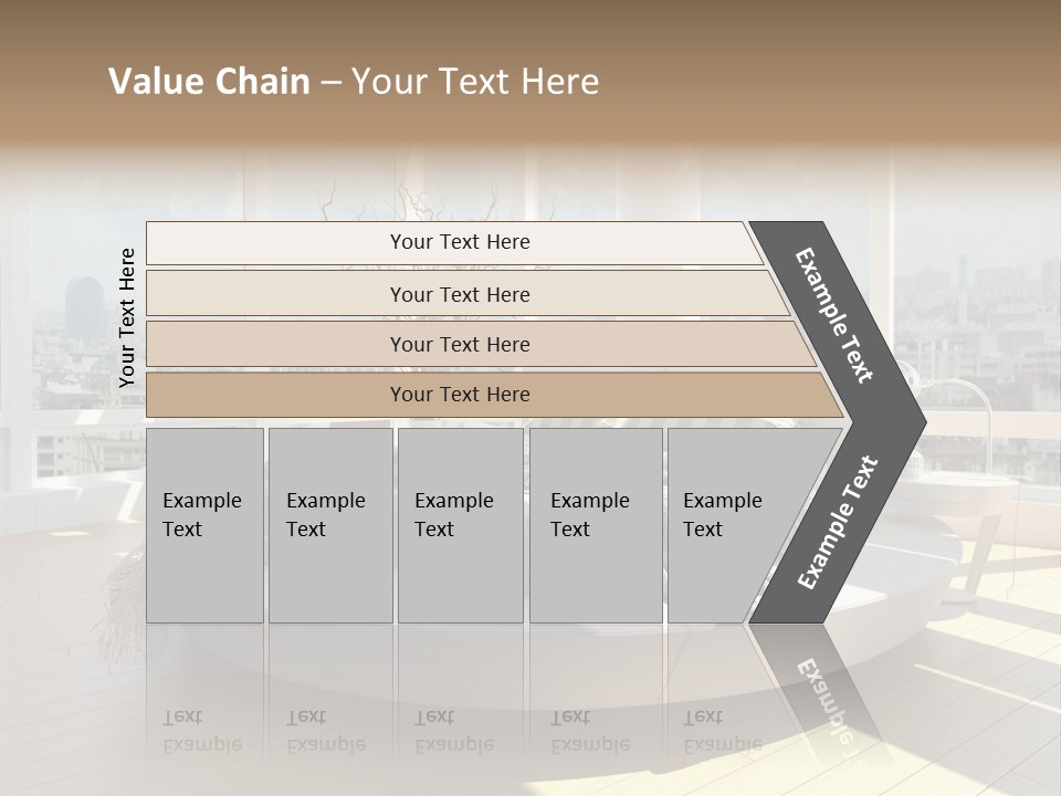 Adult Track Hand PowerPoint Template