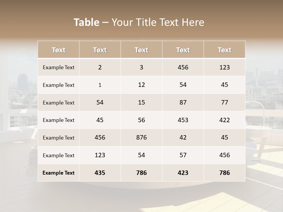 Adult Track Hand PowerPoint Template