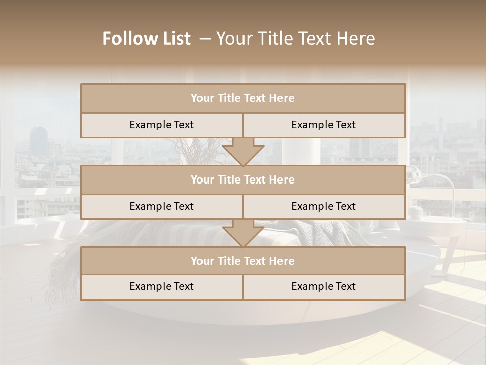 Adult Track Hand PowerPoint Template