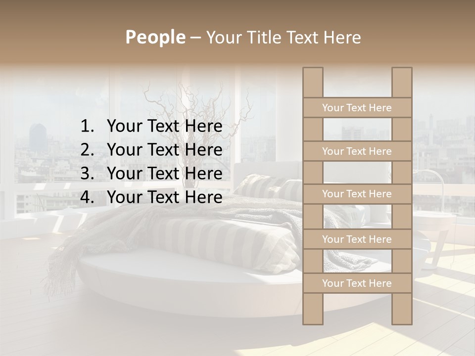 Adult Track Hand PowerPoint Template