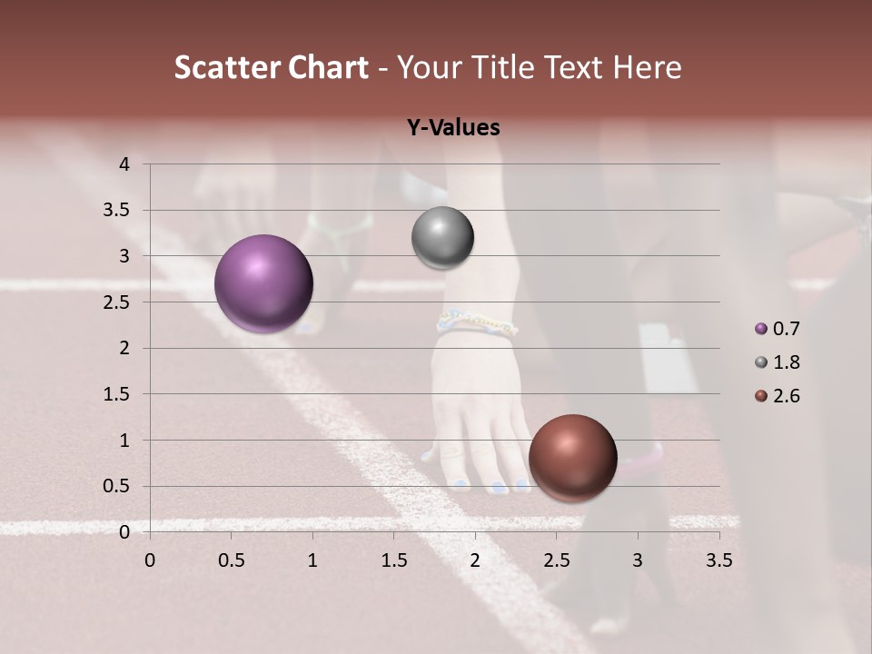 Adult Track Hand PowerPoint Template