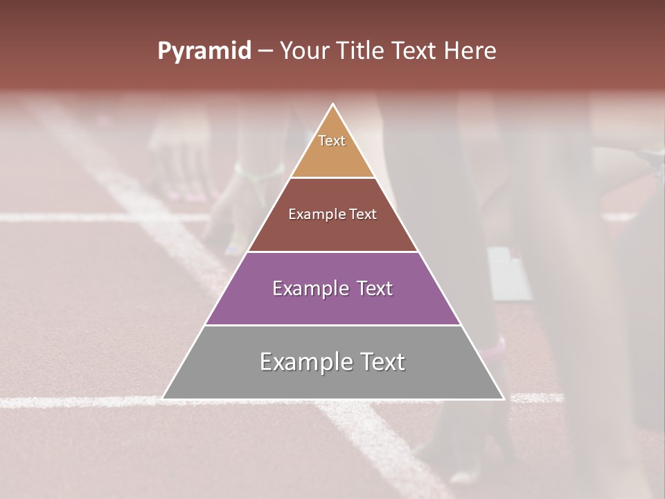 Adult Track Hand PowerPoint Template