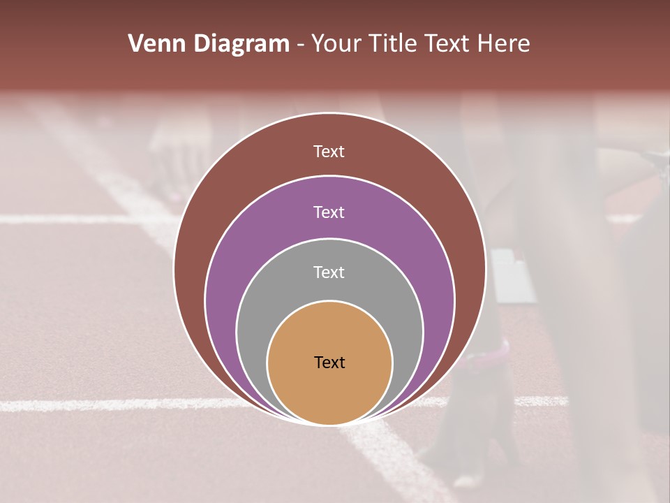 Adult Track Hand PowerPoint Template