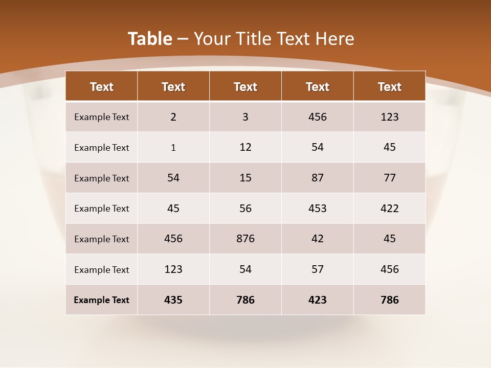 A Glass Bowl Filled With Almonds On Top Of A Table PowerPoint Template