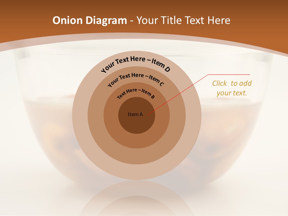 A Glass Bowl Filled With Almonds On Top Of A Table PowerPoint Template