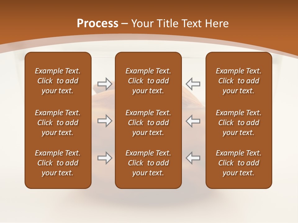 A Glass Bowl Filled With Almonds On Top Of A Table PowerPoint Template