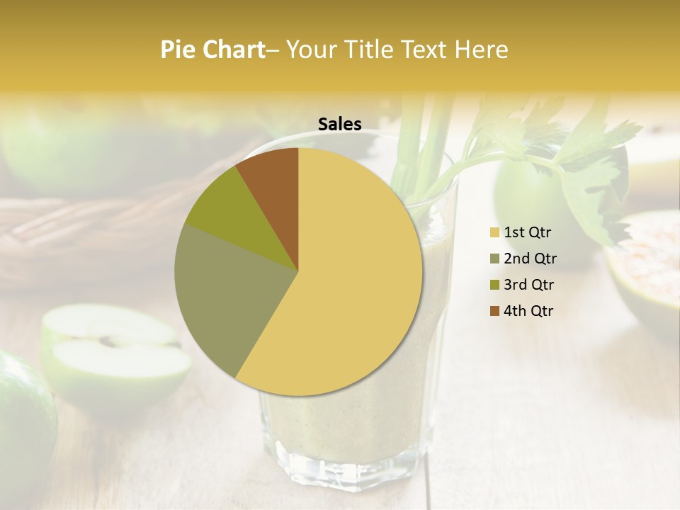 Smoothie Vitamin Orange PowerPoint Template