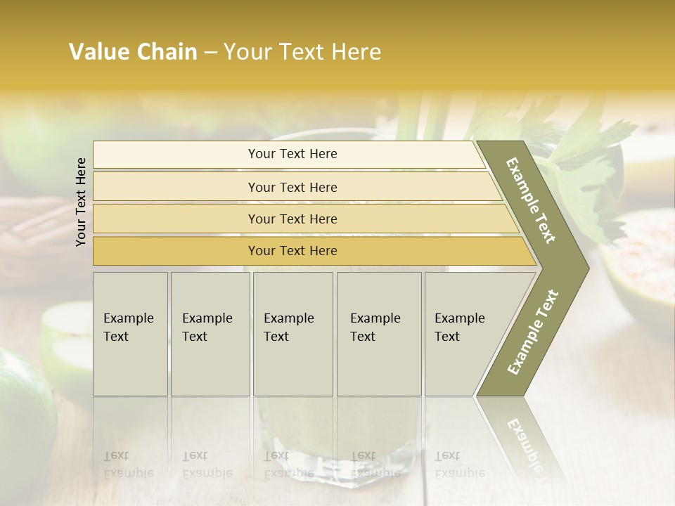 Smoothie Vitamin Orange PowerPoint Template