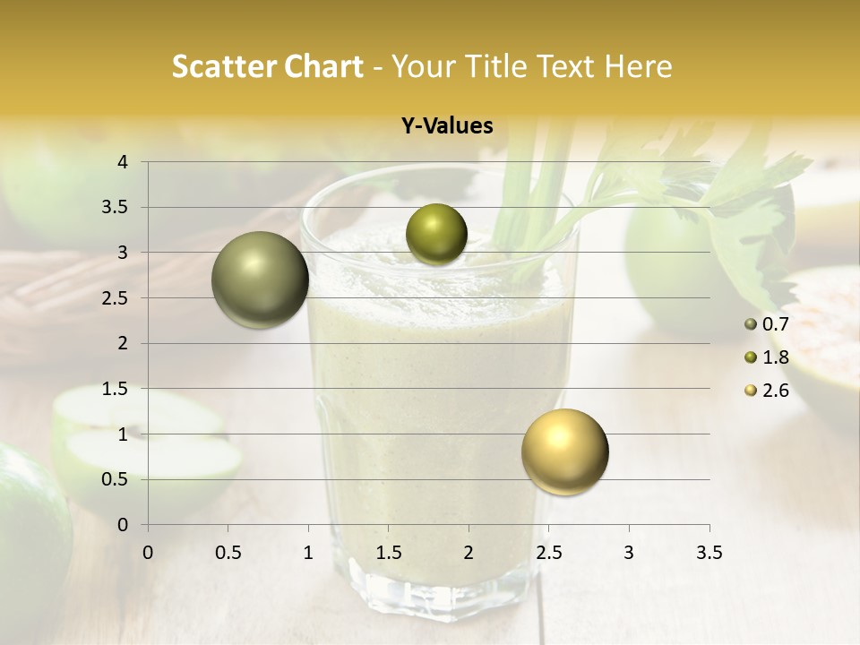 Smoothie Vitamin Orange PowerPoint Template