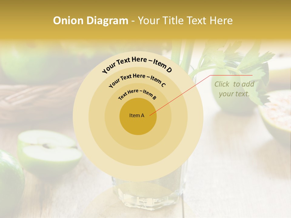 Smoothie Vitamin Orange PowerPoint Template