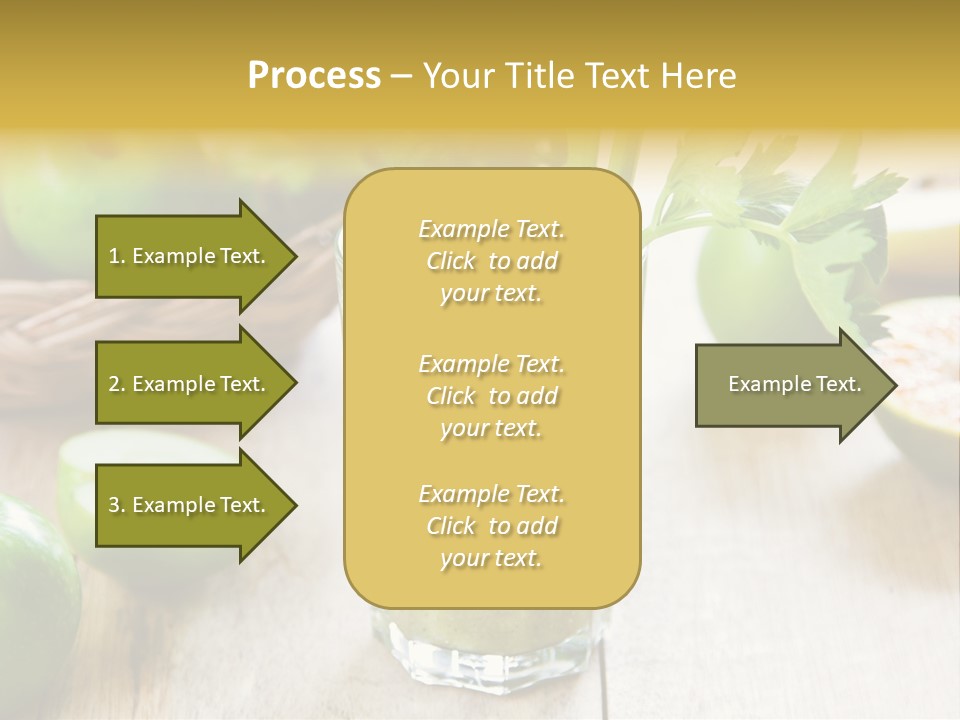 Smoothie Vitamin Orange PowerPoint Template