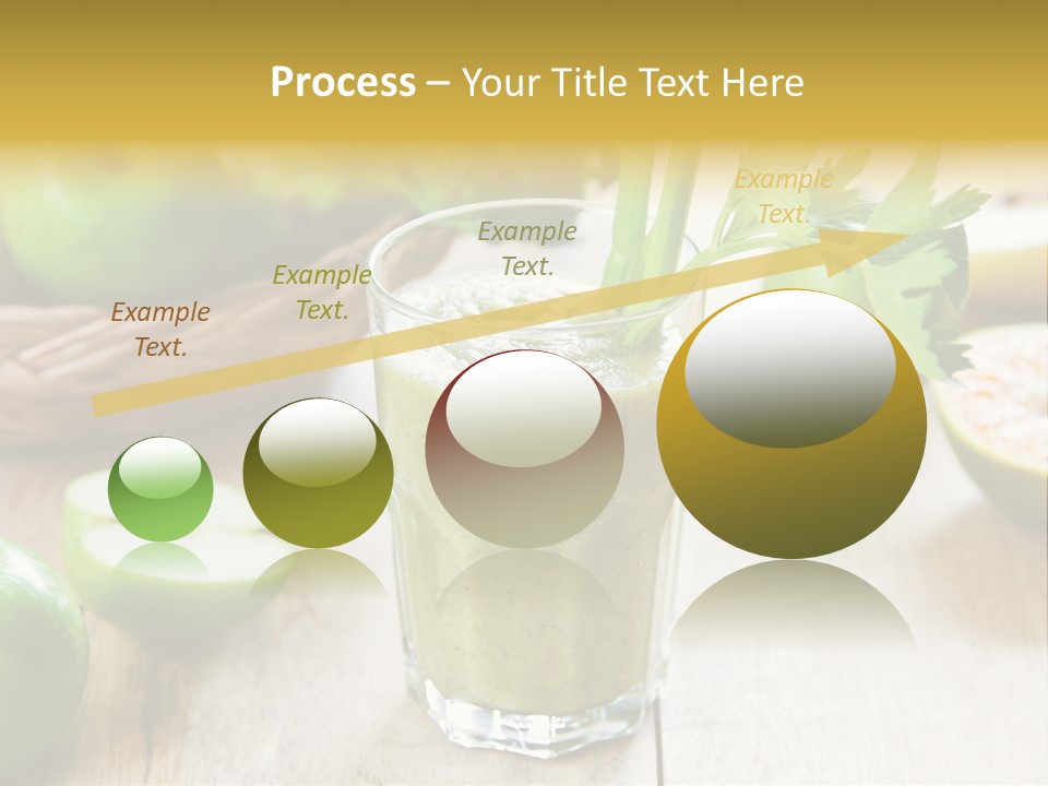 Smoothie Vitamin Orange PowerPoint Template