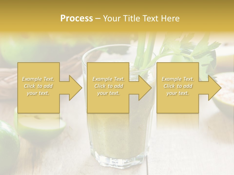 Smoothie Vitamin Orange PowerPoint Template