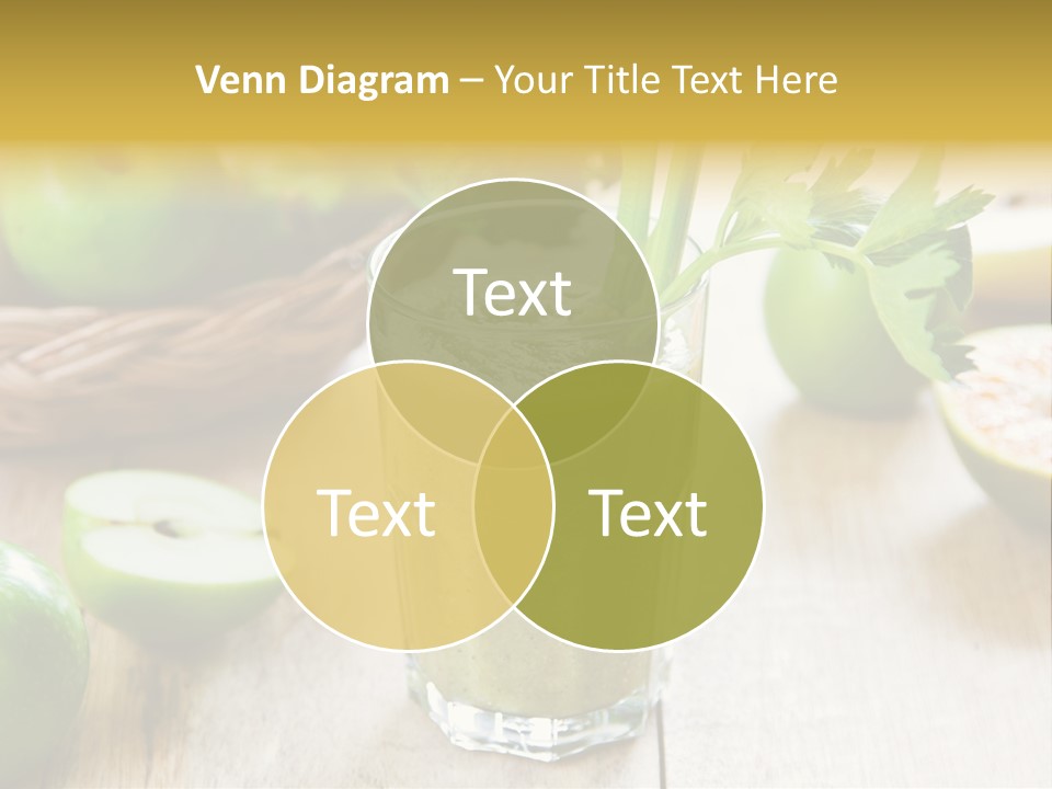 Smoothie Vitamin Orange PowerPoint Template